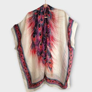 Ivy London NYC | Tops |  Womens Beach Cover Up Caftan Kimono | Coastalcore | Sil